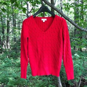 St. John’s Bay V-Neck Sweater